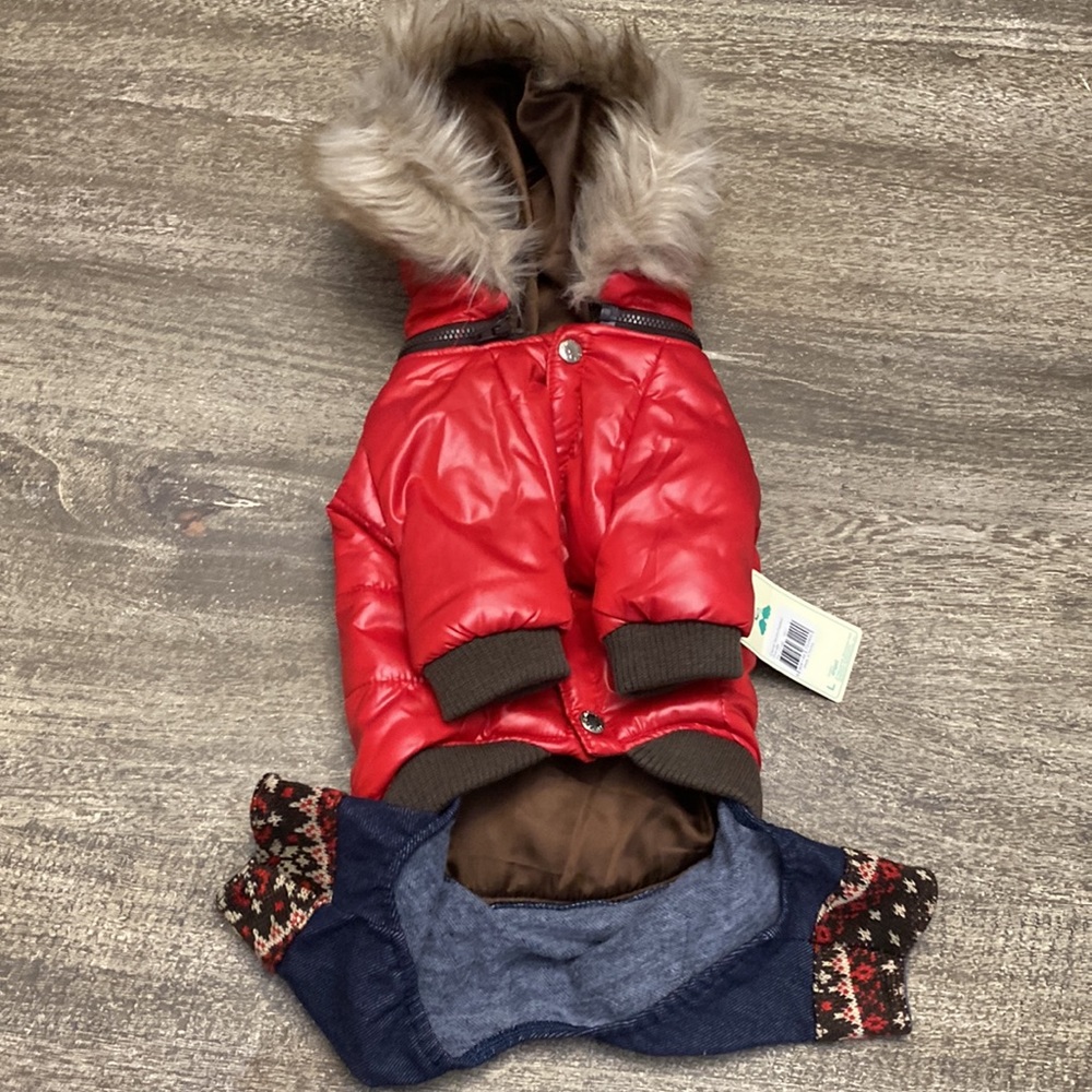 Puppy Angel overalls